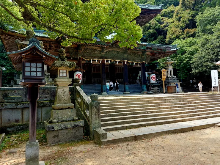 金刀比羅宮境內最大的建築物旭社