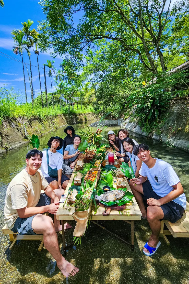 ▲「河上餐桌」,讓用餐成為連結土地、文化與人情的體驗。