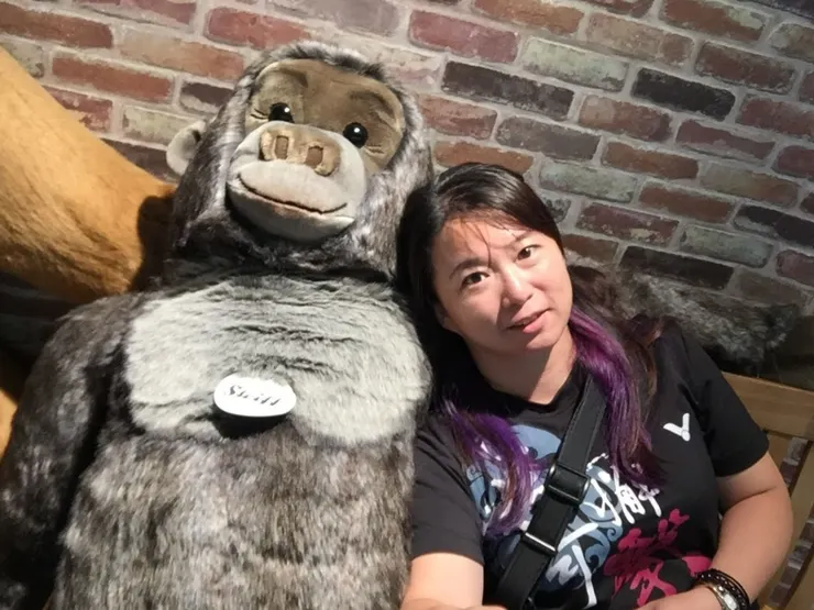 大猩猩說下次跑個半馬吧！