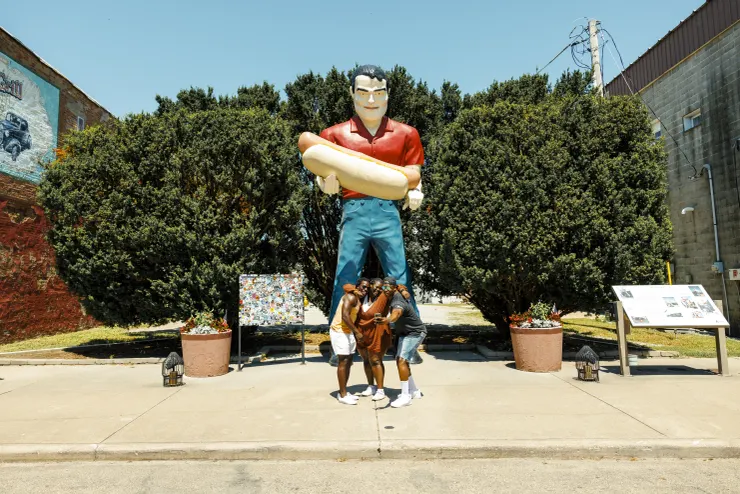 美國經典66公路系列伊利諾州保羅班楊消音巨人