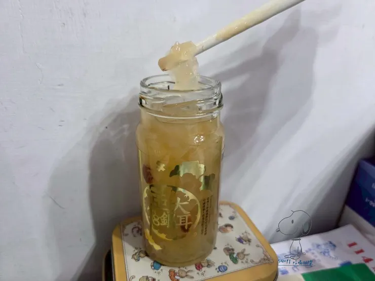 白木耳都被切成小小塊了