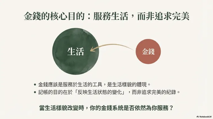 金錢服務於生活