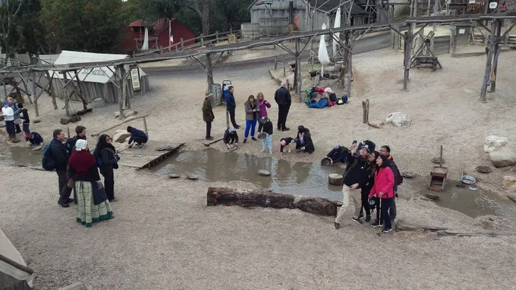 金礦村,溪裡真的有機會淘到金子