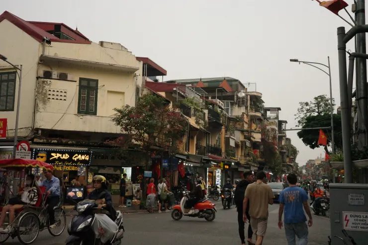 同春市場附近街景