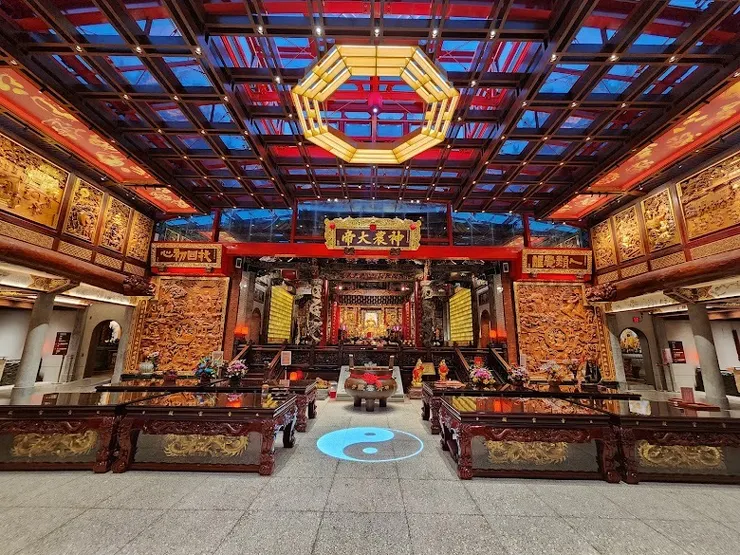 莊嚴隆重的大殿（圖片截圖於網路）