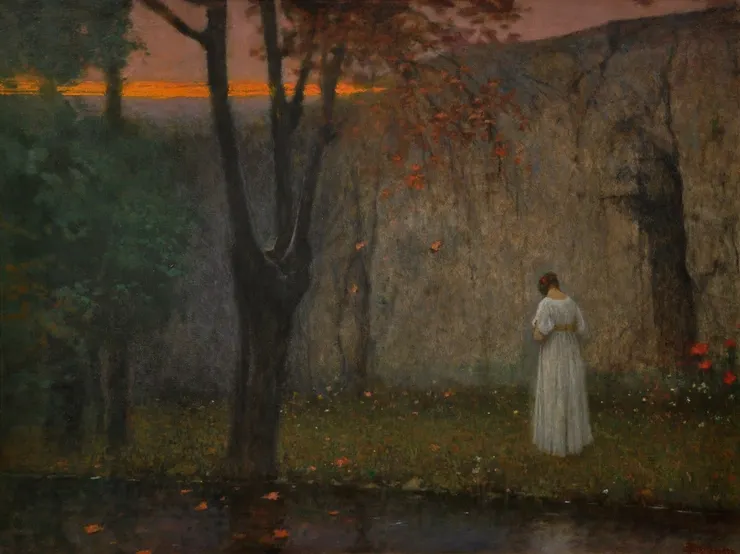 Jakub Schikaneder《Podzimní Červánky》