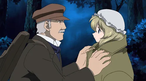 《悲慘世界少女珂賽特》為《悲慘世界》的衍生作品，改編動畫從珂賽特的視角出發，藉由人物互動和聲音演出加深她與主角尚萬強的父女之情。（圖片來源：世界名作劇場官方網站）