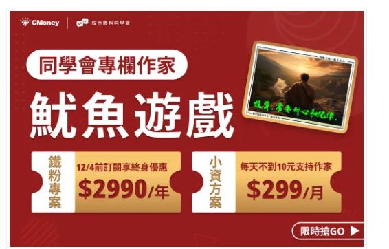 Cmoney 認證專欄作家