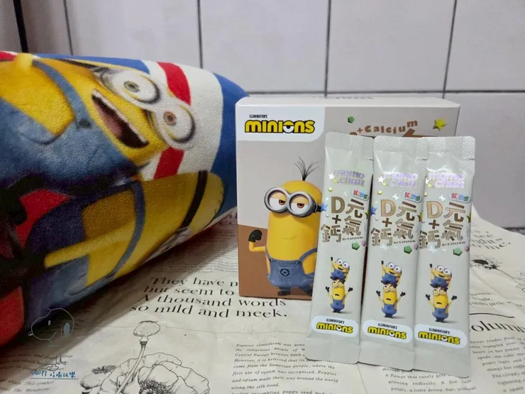 包裝是正版授權人氣 IP－小小兵！