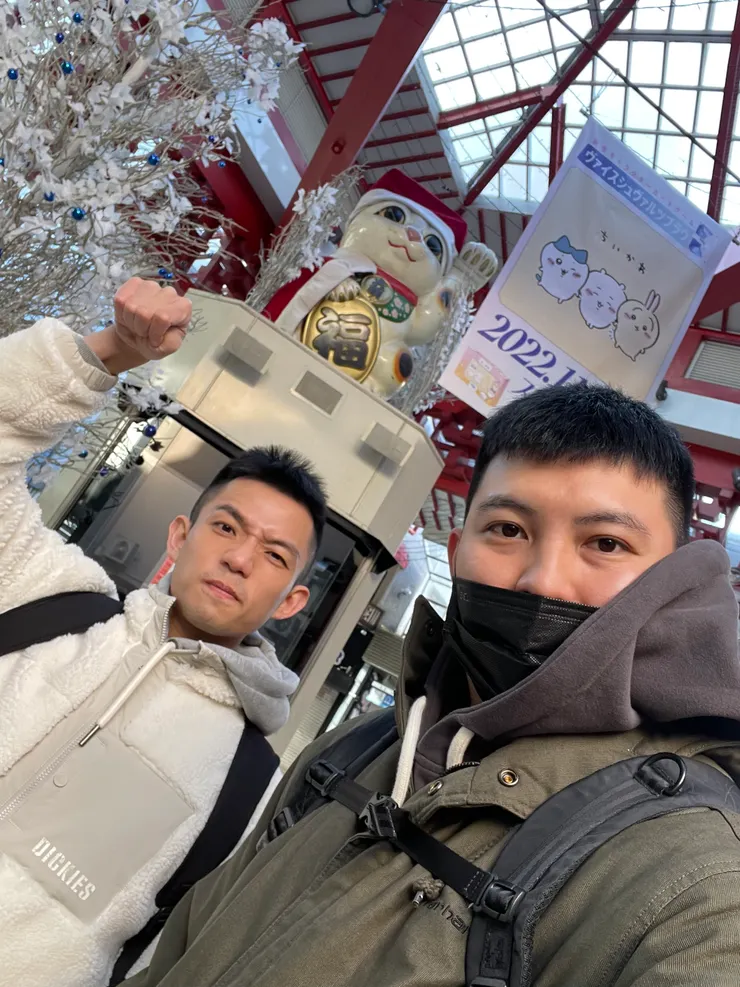 聽說大家都會在大須商店街的招財貓廣場集合