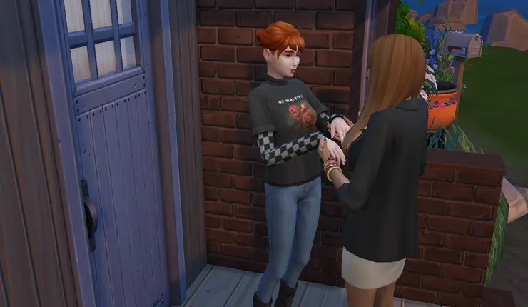 我就稱他女朋友好了... 名字不太重要 = =