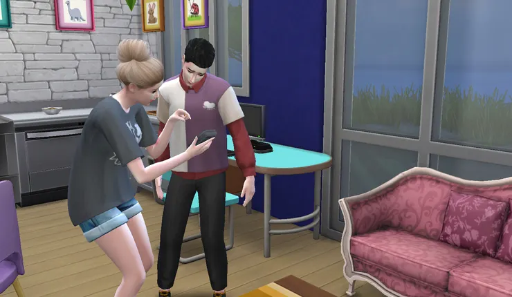 芊芊: 你看~ 媽媽給你看了幾個地方~