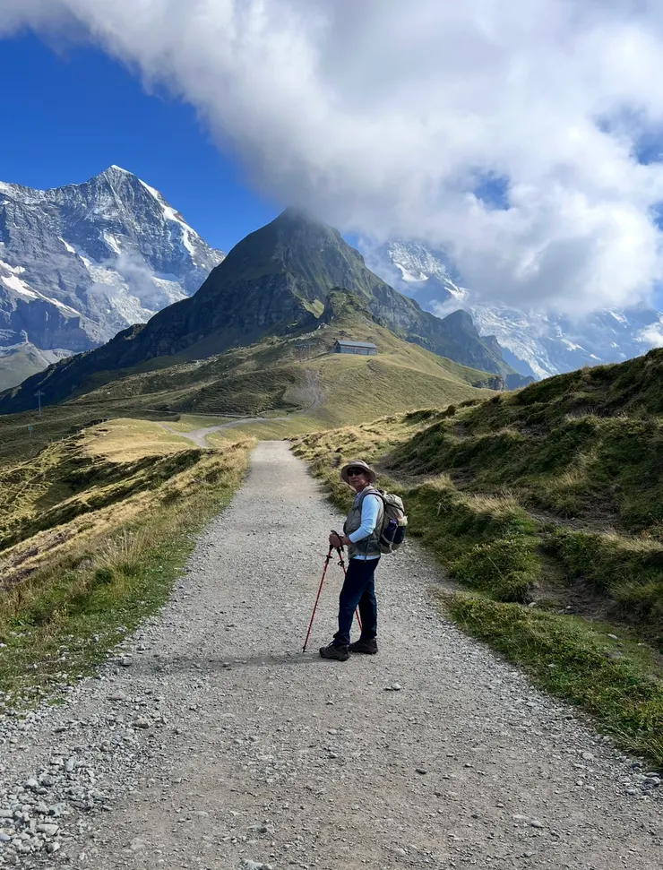 瑞士山區健行，留下的記錄