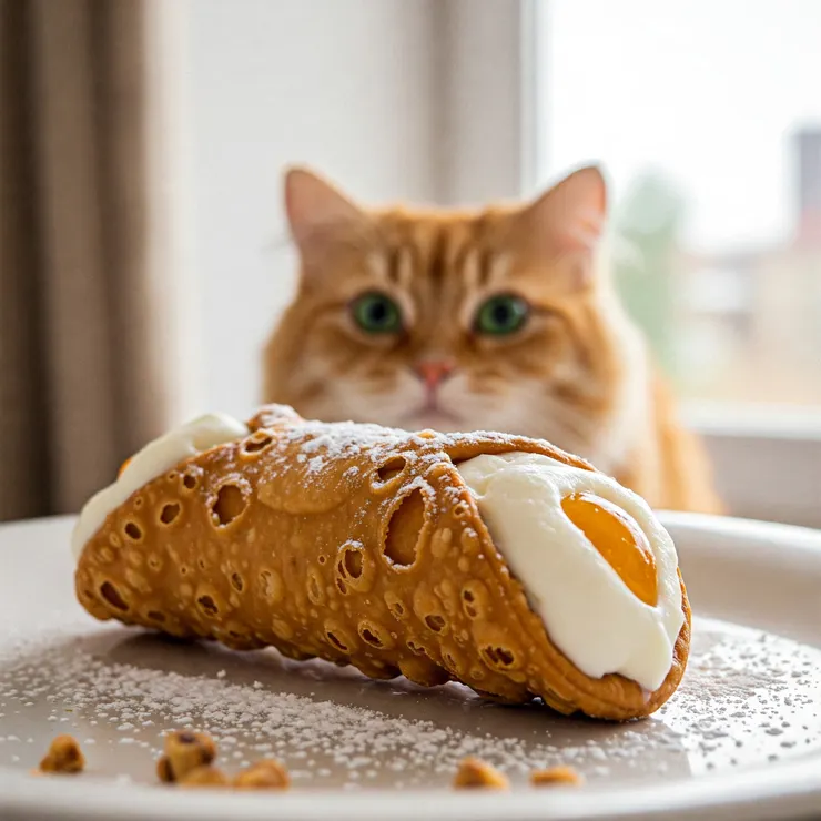 甜點cannolo的靈魂就是內餡起司ricotta