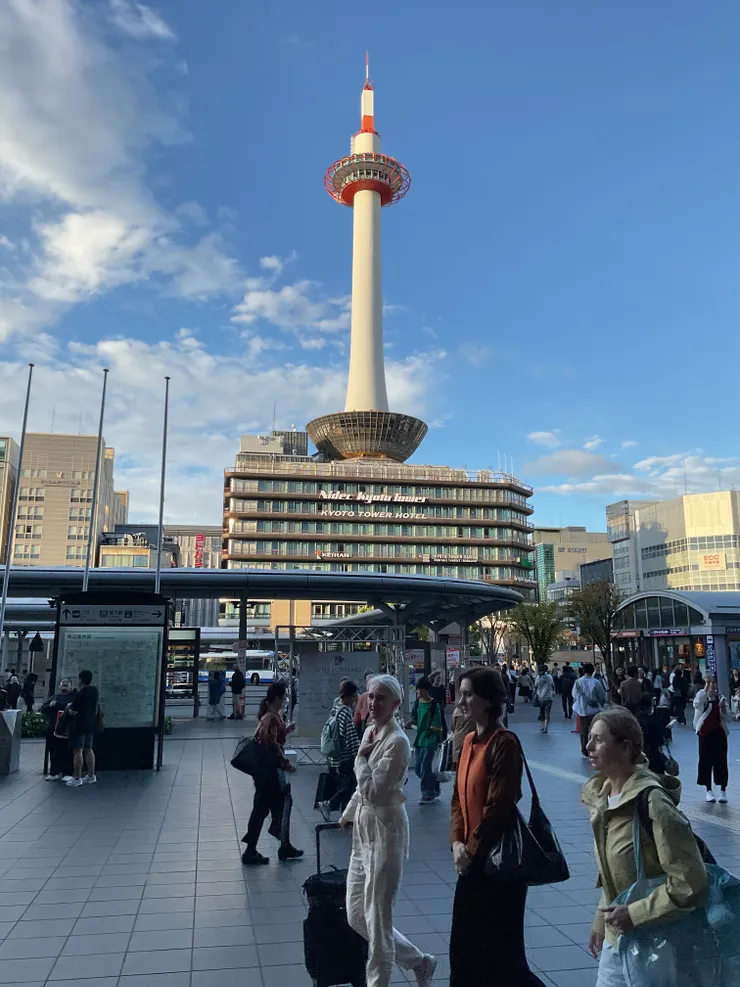 第一眼的 KYOTO TOWER