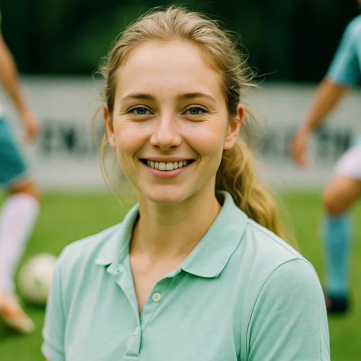 She moved among the players — unseen, uncounted — collecting the rhythm of their laughter, the sudden rush of shared effort, the ache of almost winning.