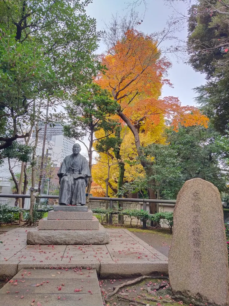 被尊為日本凱因斯的高橋是清翁像