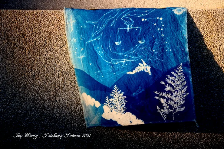 藍晒，攝影於2021