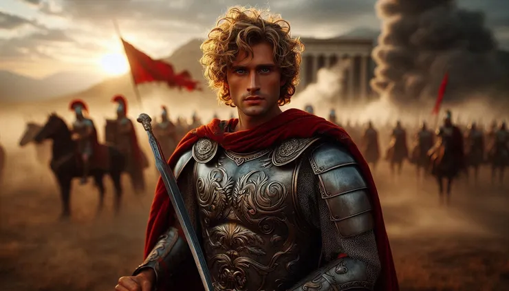 亞歷山大大帝 - 來源AI