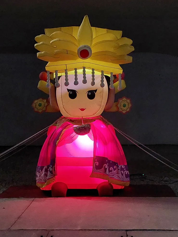 臺中中央公園的花燈,願大家都平安💪💪