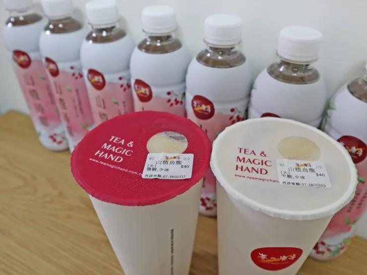 茶之魔手的「山楂烏龍」茶飲。