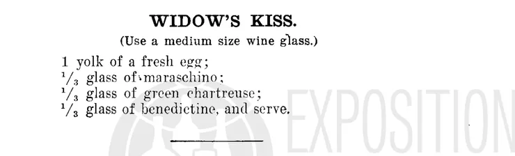 Harry Johnson 在 1900 年出版的著名《Bartenders Manual》