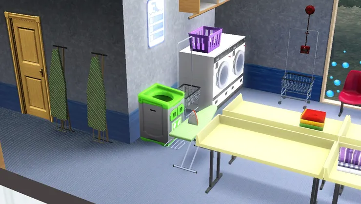 髒衣服經過洗、乾、燙、摺，又回復新的一樣！可以拿回家再穿了。