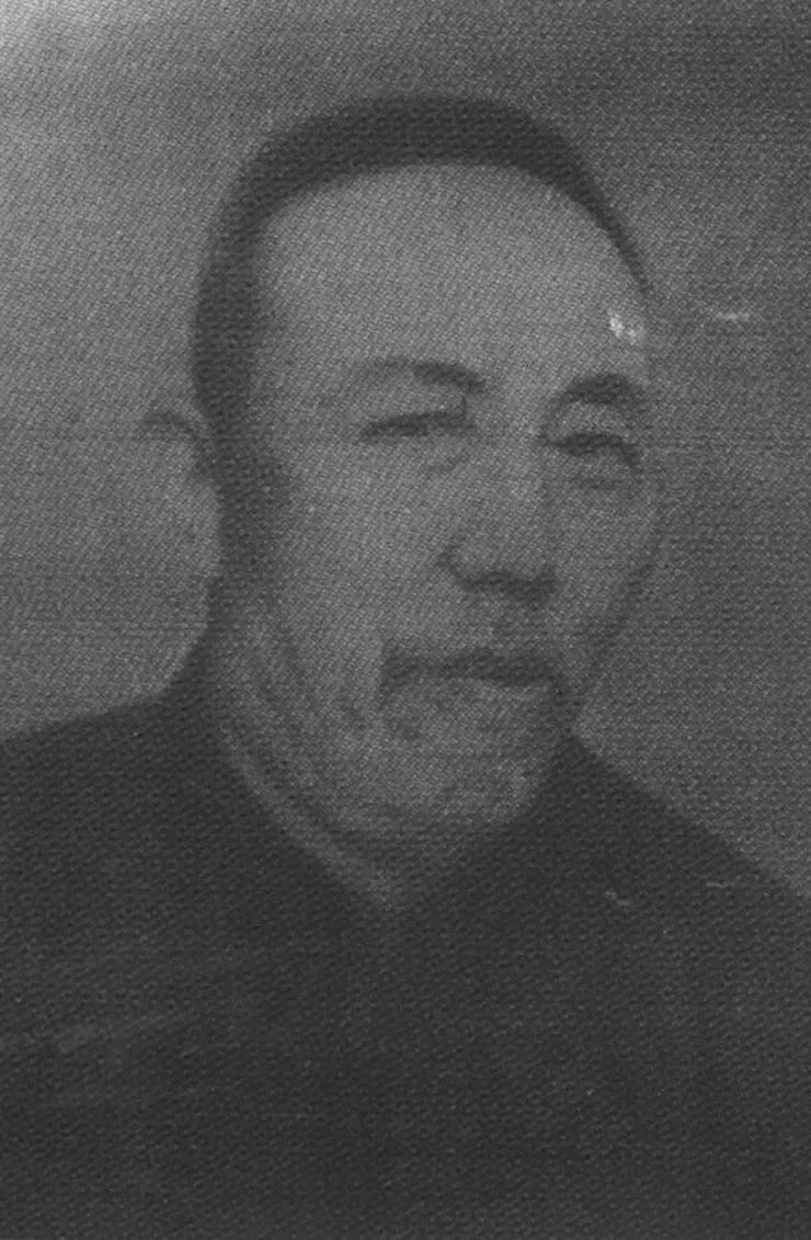 彩繪匠師-洪寶真(圖片來源:國家文化記憶庫)