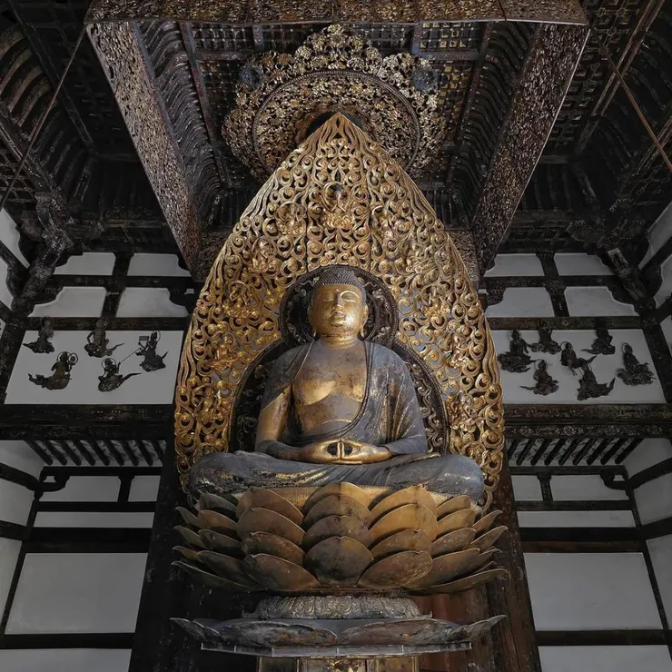 專心持念「阿彌陀佛」萬德洪名，期生淨土