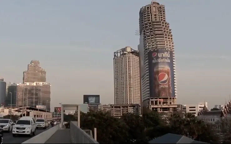 曼谷市區著名的「幽靈塔」