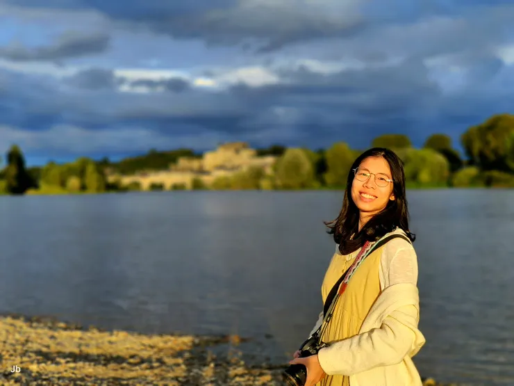 【昂布瓦斯城堡來時望見不覺惦記 返程小候拍到黃金大景真好運氣】