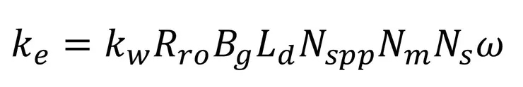 反電動勢常數公式
