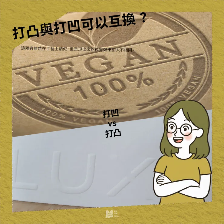 打凸與打凹可以互換?