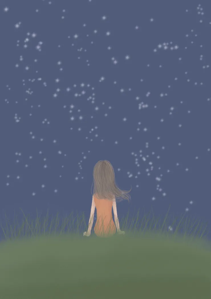 仰望滿天繁星 / 小丘繪