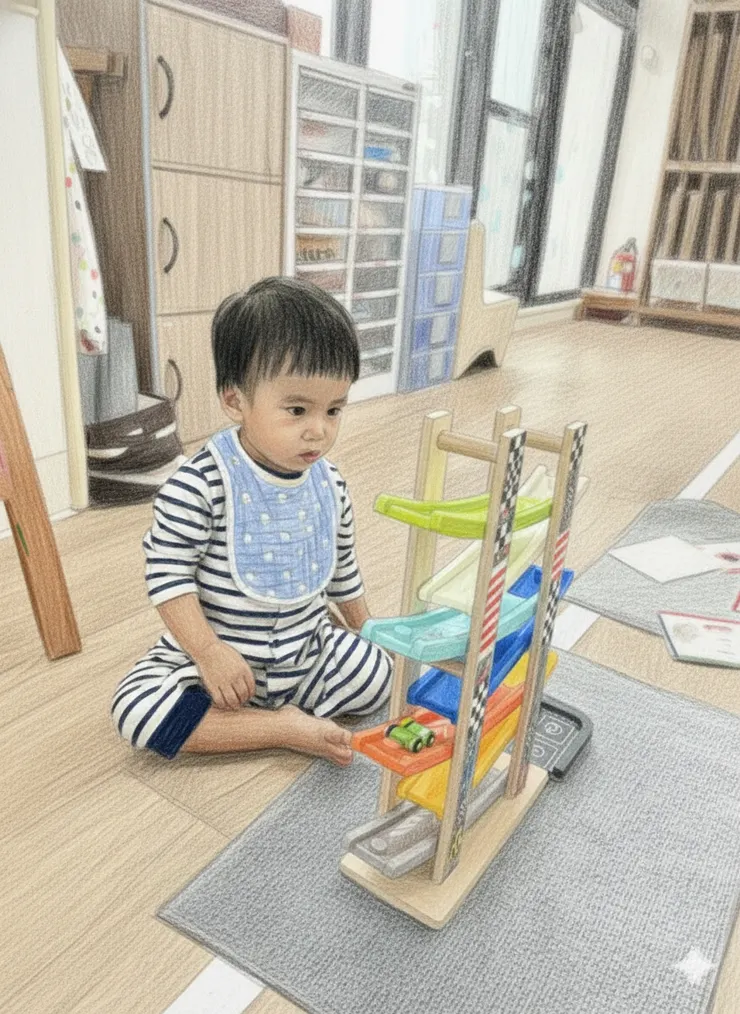 換了教具的樂樂