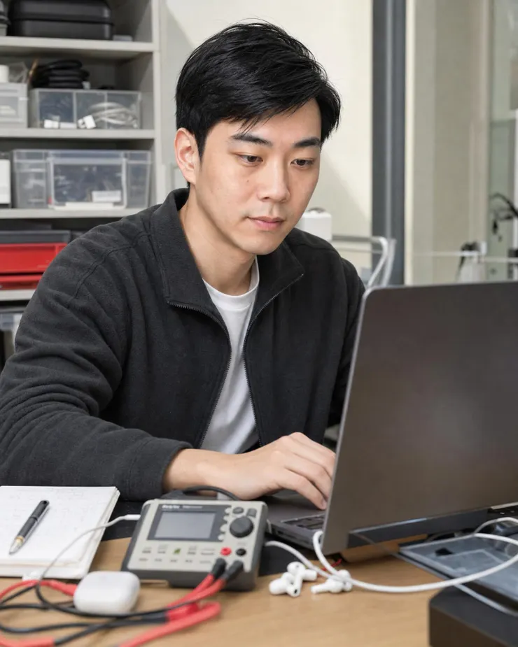 梁练伟进行 AI PC 续航与性能实测