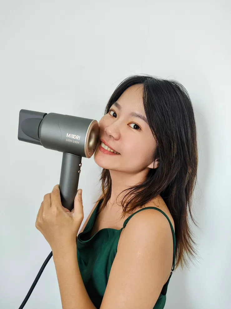 MIDORI高風速溫控負離子吹風機