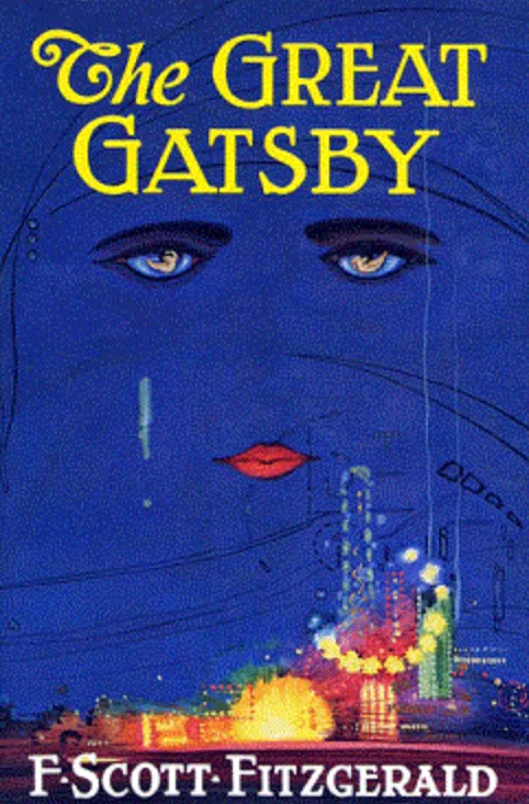 大亨小傳第一版封面，resource from wikipedia