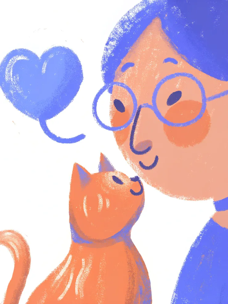 你的寵物無條件的愛著你，牠會吸收和反應你的想法並表現出來，下意識和你處在同一陣線