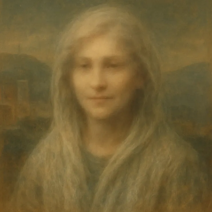 Jane was never quite part of the present. Her arrival was soft, like dust settling between pages of an unmarked book. Her face shimmered with traces—half-formed memories, whispers blurred by time, features more sensed than seen. 