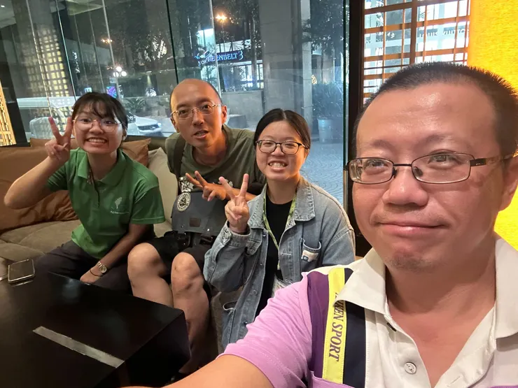 媒體聯訪前一天晚上的討論