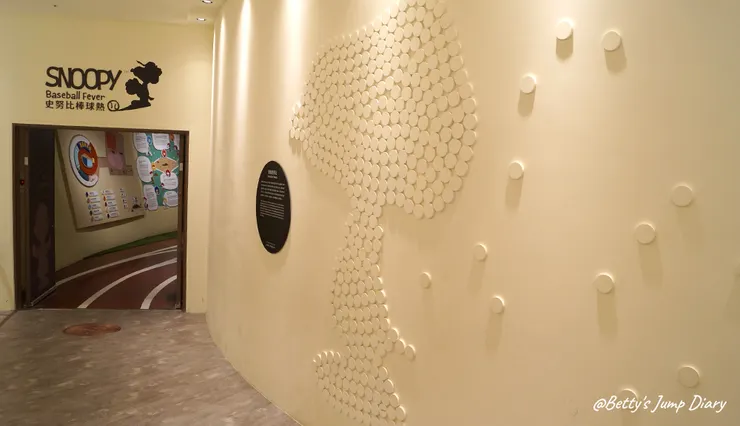 ▲棒球名人堂5F-花生漫畫競賽場 / 圖片來源：Betty's Jump Diary
