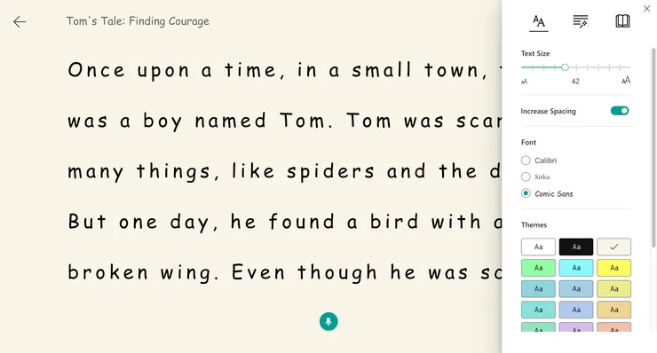 個人化的閱讀外觀