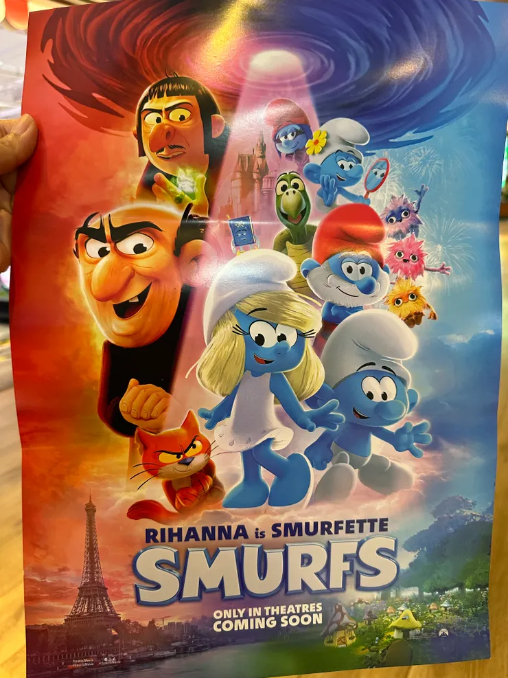 買票收到精美海報