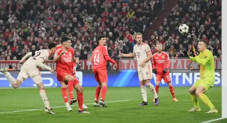 梅斯亞拿頭槌破網助拜仁慕尼黑小勝1:0