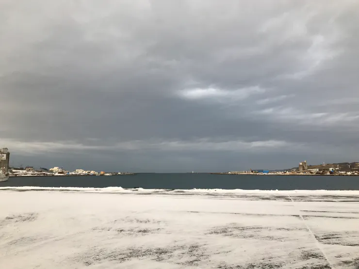 留萌港其中一景