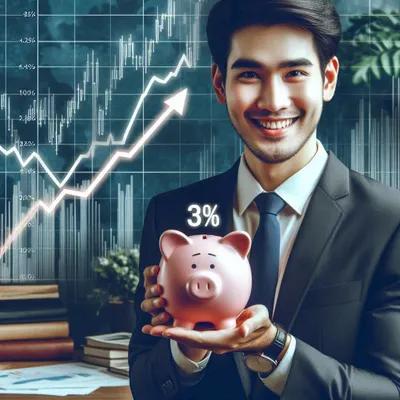 百分之三的獲利