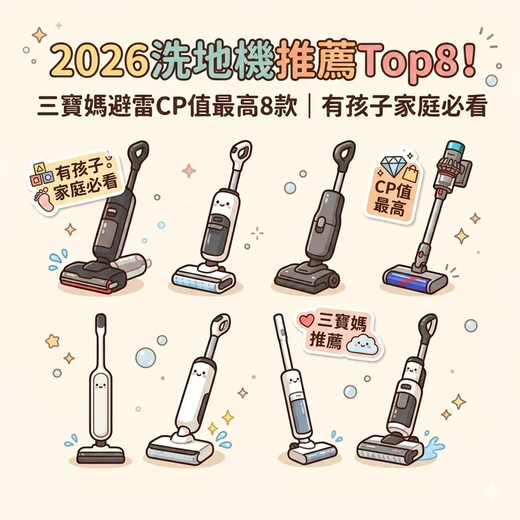 2026洗地機推薦