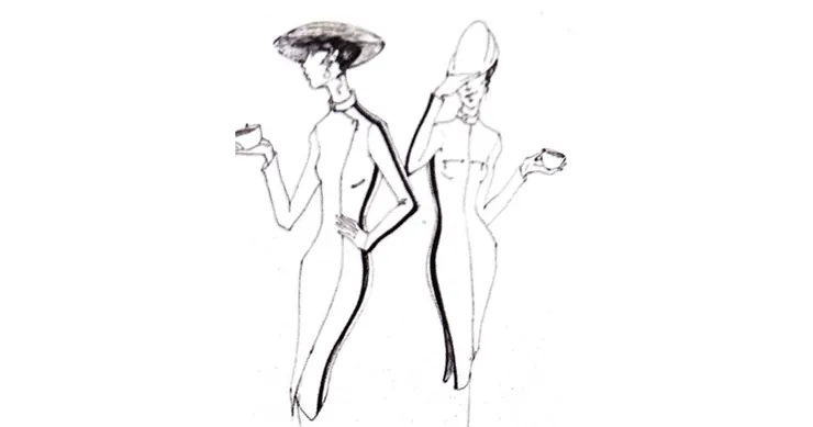 茶女士的「戰鬥服」（截自《訪茶》）