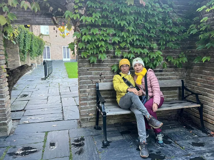 植栽太漂亮了，初看以為是假的。